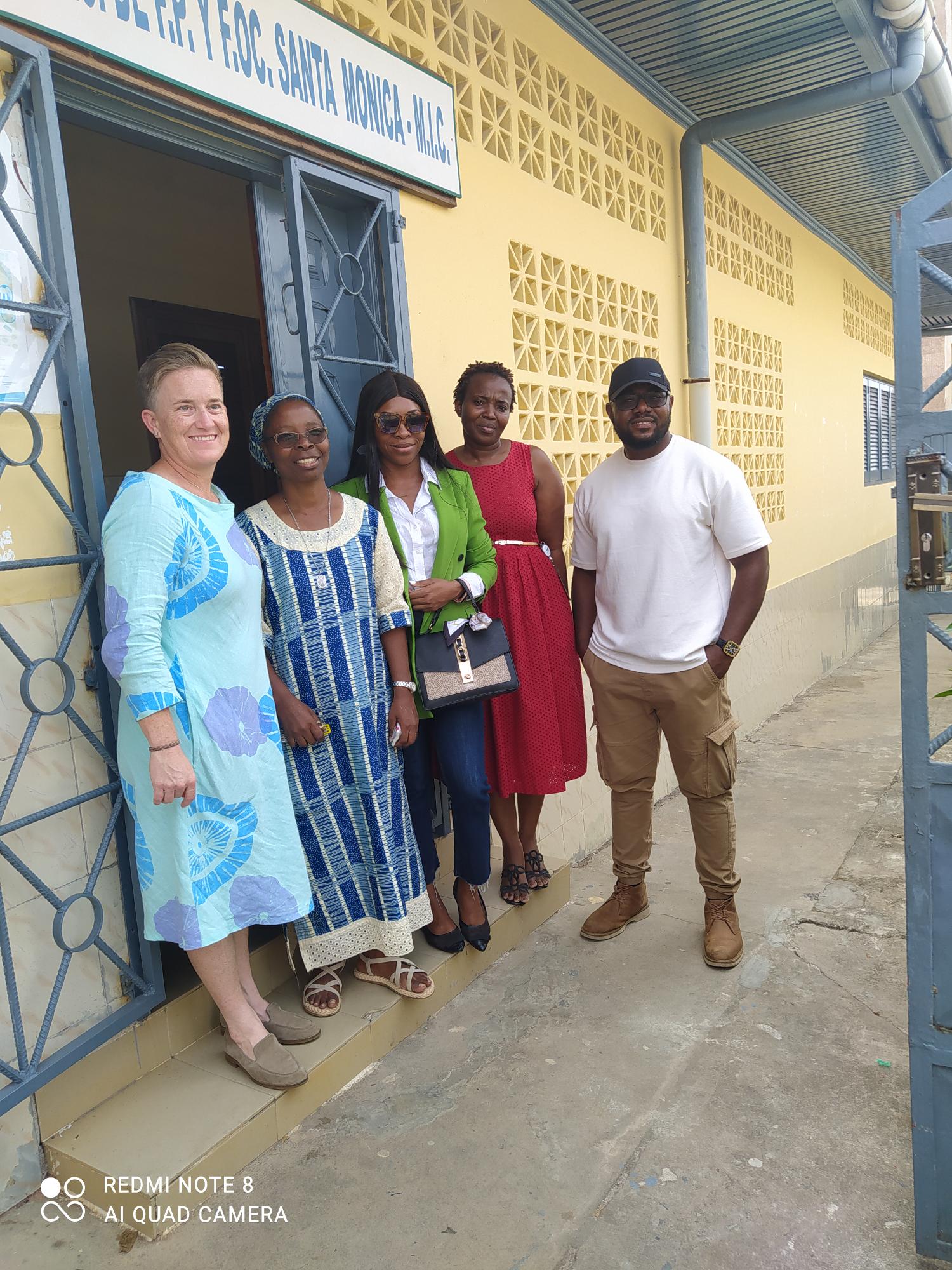 Visita de los representantes de la embajada de los Estados Unidos MIC